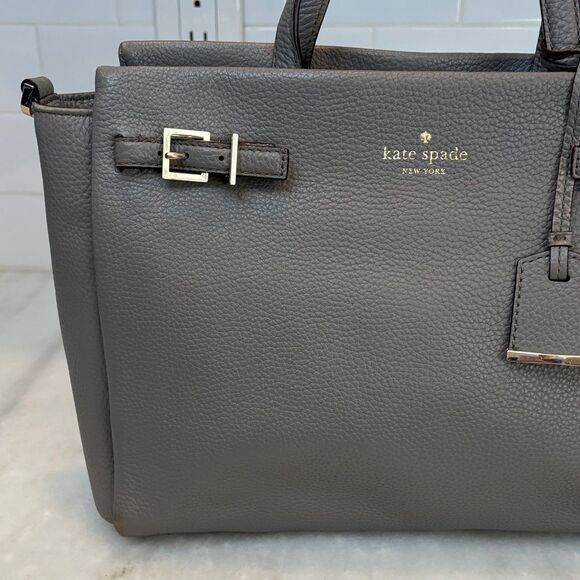 Kate Spade Holden Street Lainie Pebbled Leather Convertible Satchel Shoulder Bag - Picture 3 of 16